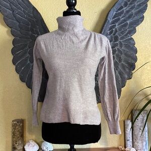 Merino Wool Turtle Neck Sweater